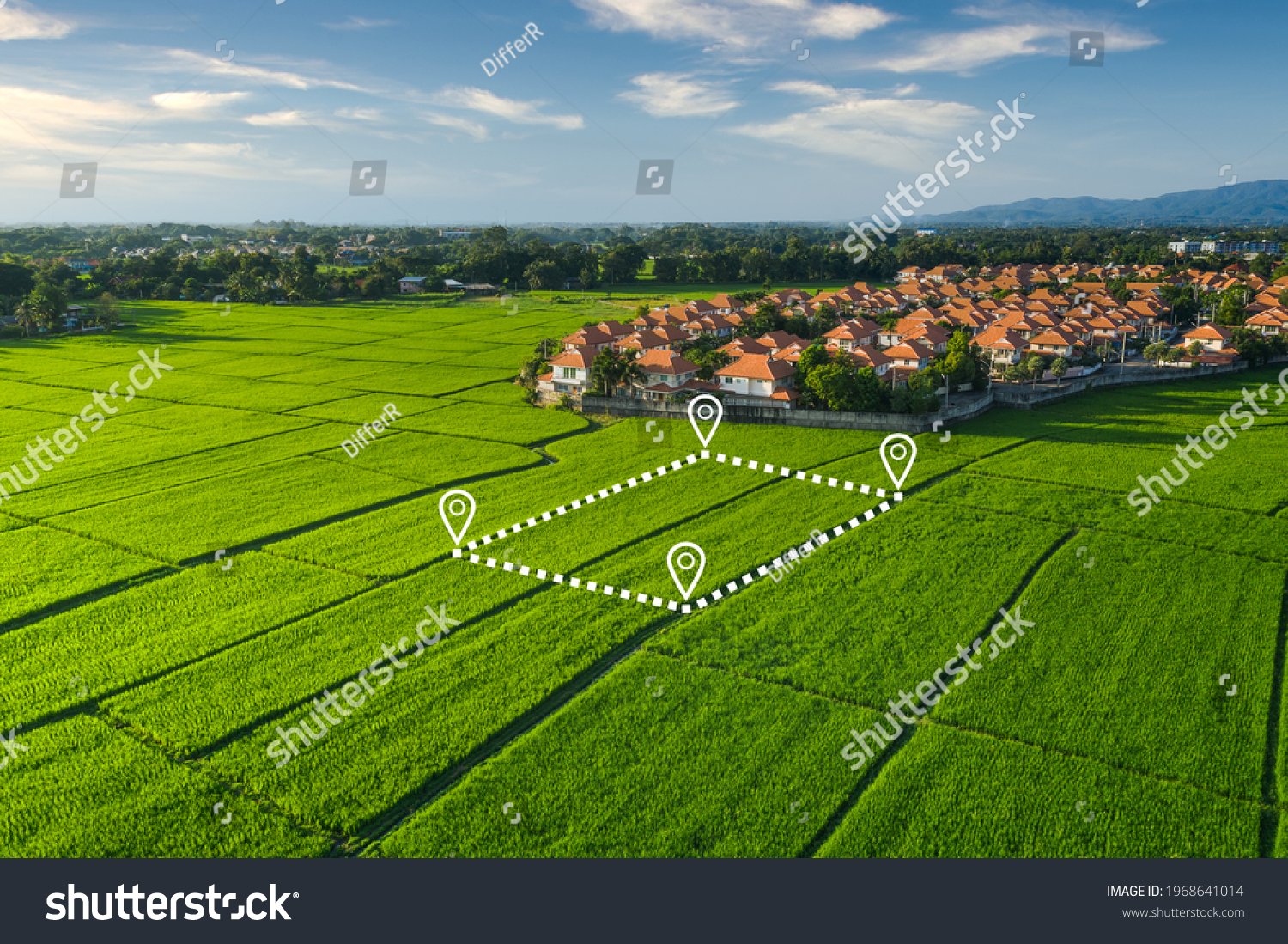 stock-photo-land-plot-in-aerial-view-identify-registration-symbol-of-vacant-area-for-map-that-property-real-1968641014